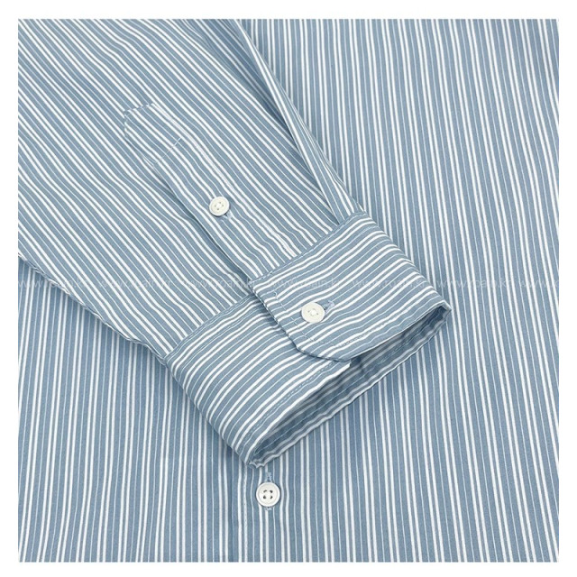 韓國🇰🇷早秋寬鬆條紋長袖襯衫『韓國連線』