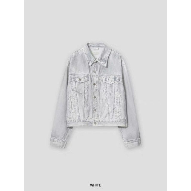 韓國🇰🇷男女皆可穿!復古水洗短版丹寧外套『韓國連線』