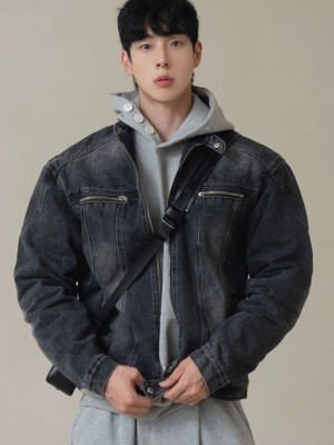 韓國🇰🇷2色!重工拼接丹寧外套『韓國連線』