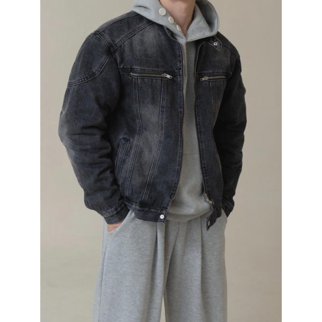 韓國🇰🇷2色!重工拼接丹寧外套『韓國連線』