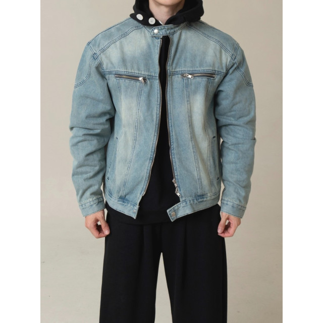 韓國🇰🇷2色!重工拼接丹寧外套『韓國連線』