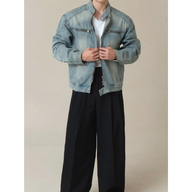 韓國🇰🇷2色!重工拼接丹寧外套『韓國連線』