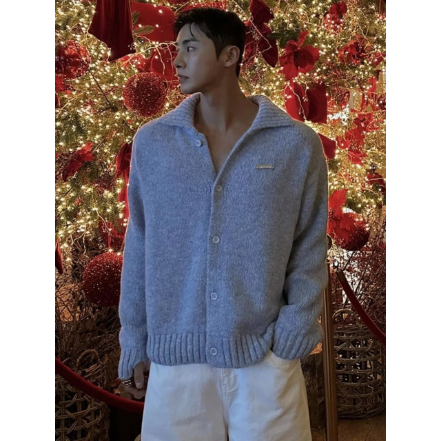 韓國🇰🇷羊毛絨保暖針織開襟衫『韓國連線』