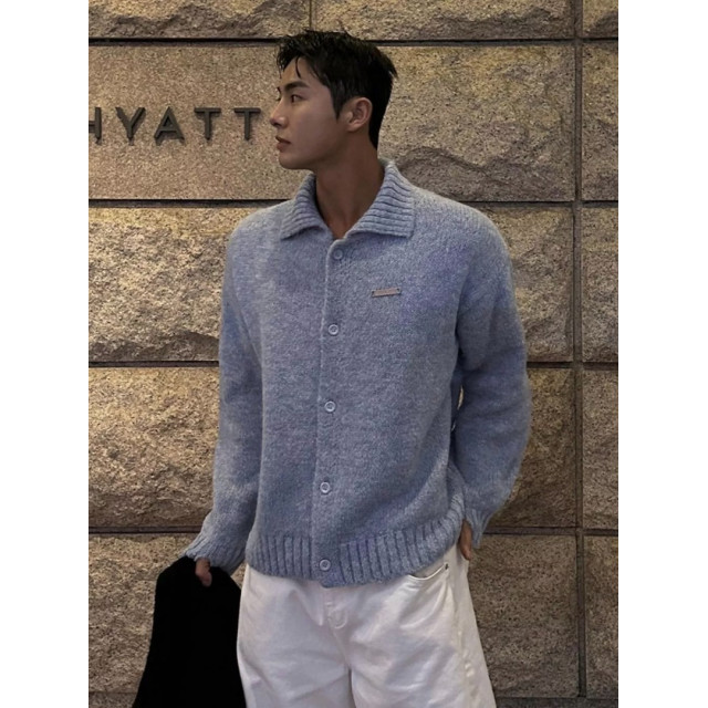 韓國🇰🇷羊毛絨保暖針織開襟衫『韓國連線』