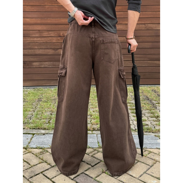 韓國🇰🇷寬鬆扣環雙摺工作褲『韓國連線』