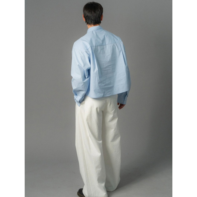 韓國🇰🇷雙口袋短版長袖襯衫『韓國連線』