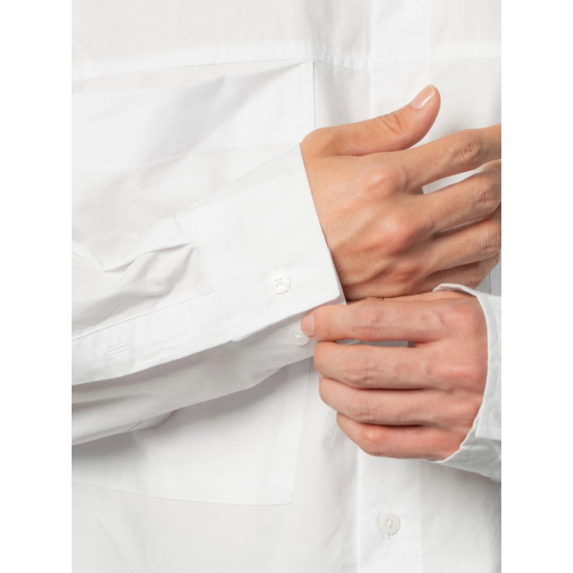 韓國🇰🇷雙口袋短版長袖襯衫『韓國連線』