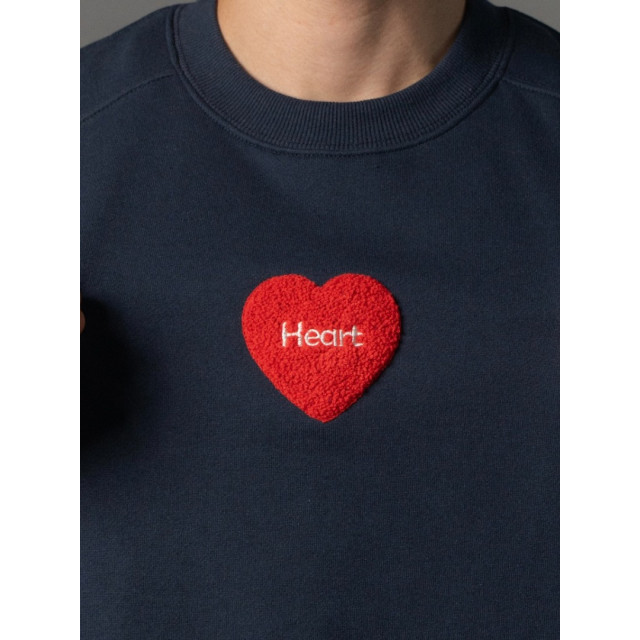 韓國🇰🇷heart立體毛絨大學T『韓國連線』