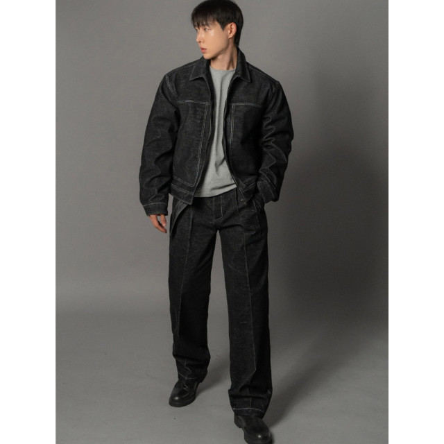 韓國🇰🇷3色!燈心絨腰帶丹寧褲『韓國連線』