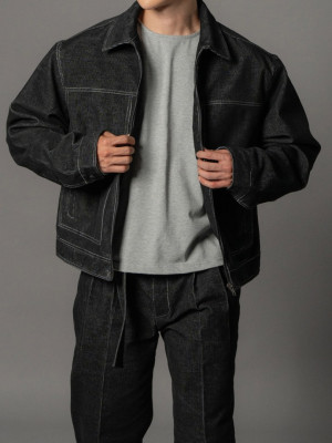 韓國🇰🇷3色!燈心絨車線翻領短版夾克『韓國連線』