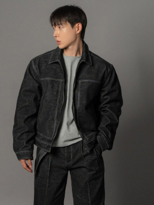 韓國🇰🇷3色!燈心絨車線翻領短版夾克『韓國連線』