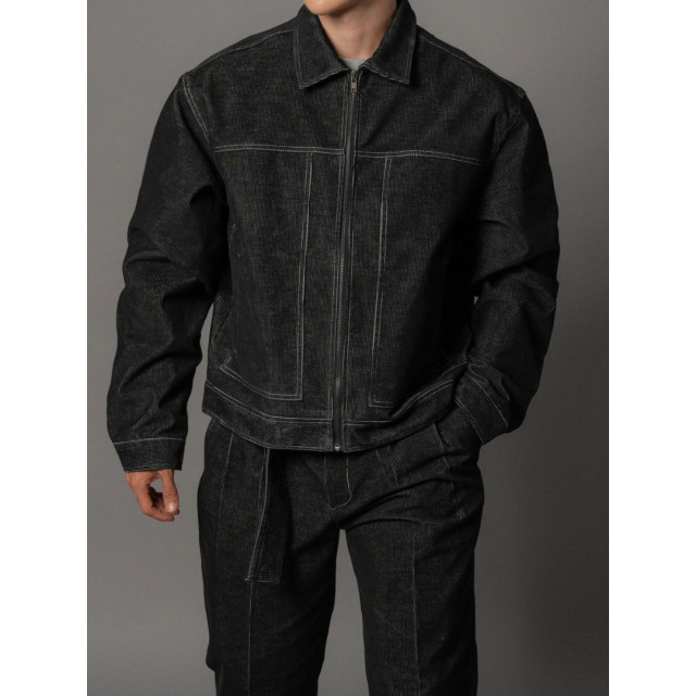 韓國🇰🇷3色!燈心絨車線翻領短版夾克『韓國連線』