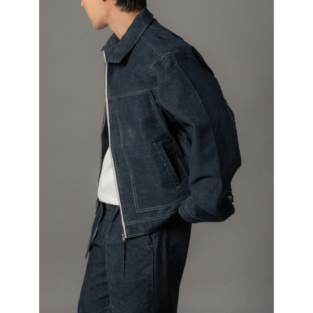 韓國🇰🇷3色!燈心絨車線翻領短版夾克『韓國連線』