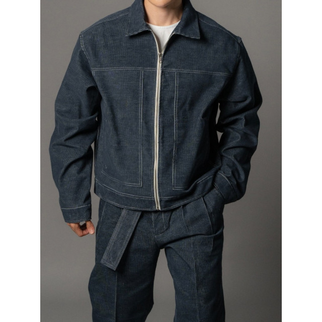 韓國🇰🇷3色!燈心絨車線翻領短版夾克『韓國連線』