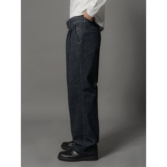 韓國🇰🇷3色!燈心絨腰帶丹寧褲『韓國連線』