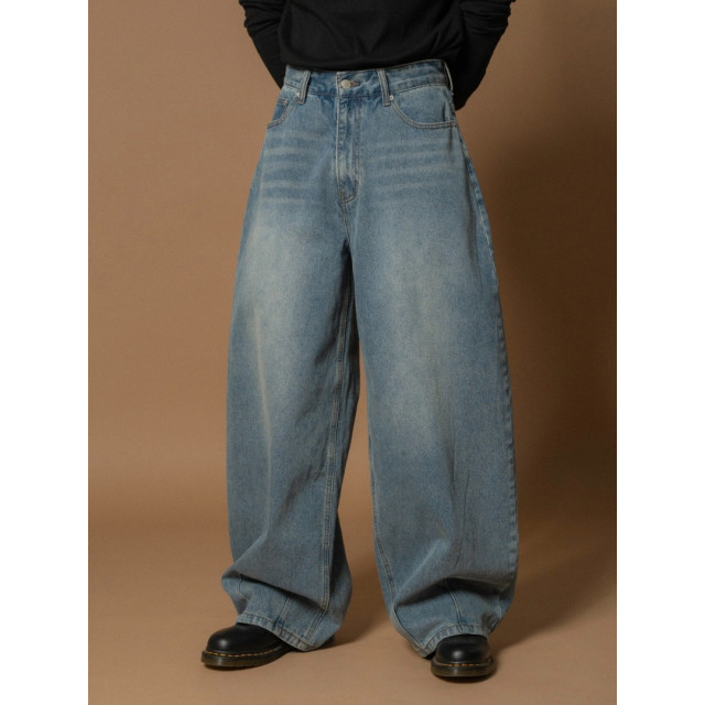 韓國🇰🇷水洗褶線丹寧褲『韓國連線』