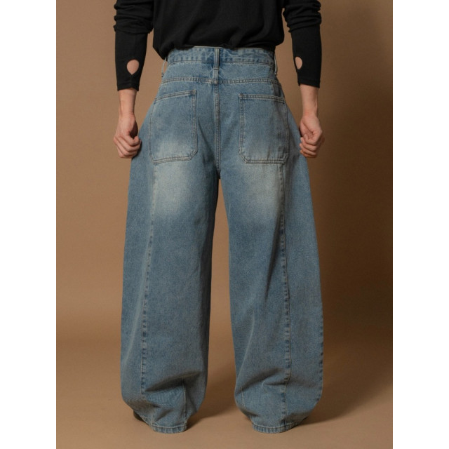 韓國🇰🇷水洗褶線丹寧褲『韓國連線』