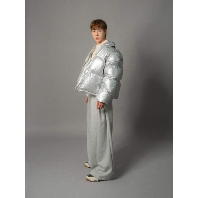 韓國🇰🇷亮面鋪棉刷毛羽絨外套『韓國連線』