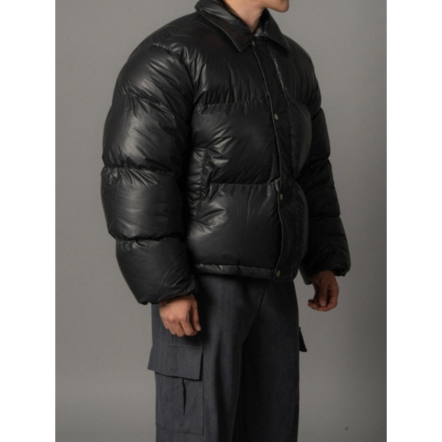 韓國🇰🇷亮面鋪棉刷毛羽絨外套『韓國連線』