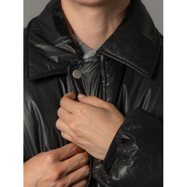 韓國🇰🇷亮面鋪棉刷毛羽絨外套『韓國連線』