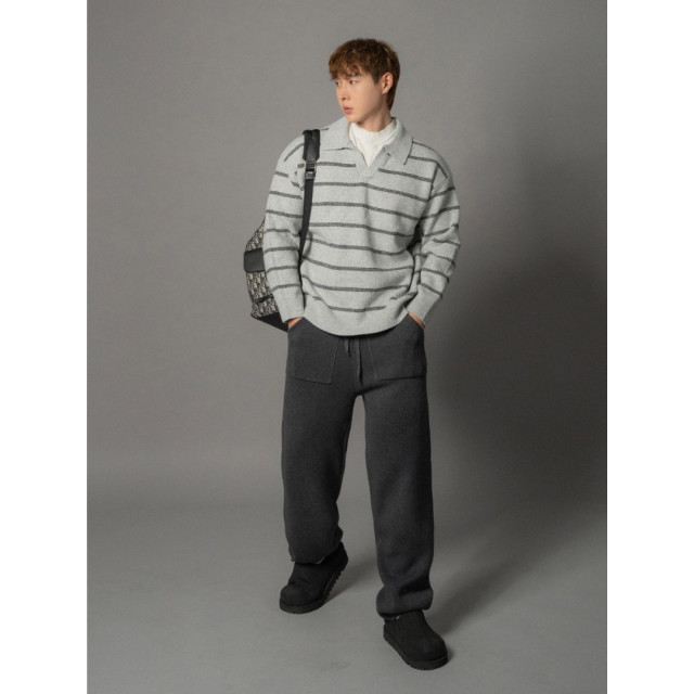 韓國🇰🇷條紋層疊針織毛衣『韓國連線』