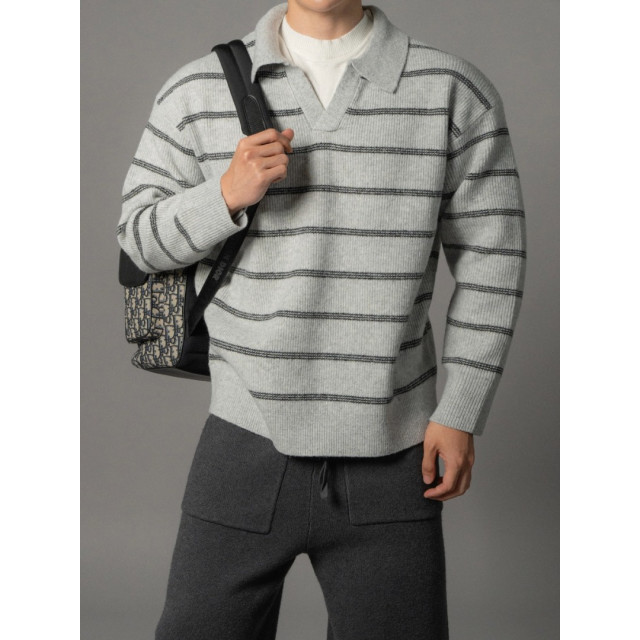 韓國🇰🇷條紋層疊針織毛衣『韓國連線』