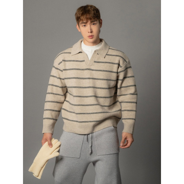 韓國🇰🇷條紋層疊針織毛衣『韓國連線』