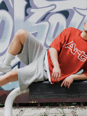 韓國🇰🇷韓國熱銷回歸!!ART落肩寬鬆短袖『韓國連線』