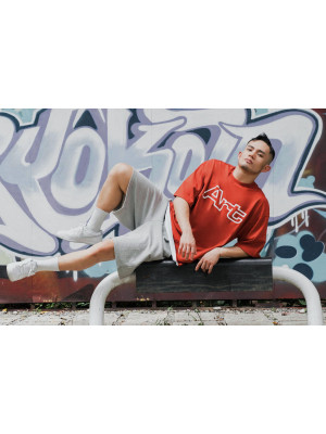 韓國🇰🇷韓國熱銷回歸!!ART落肩寬鬆短袖『韓國連線』