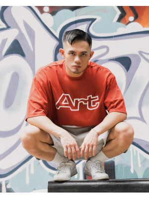 韓國🇰🇷韓國熱銷回歸!!ART落肩寬鬆短袖『韓國連線』